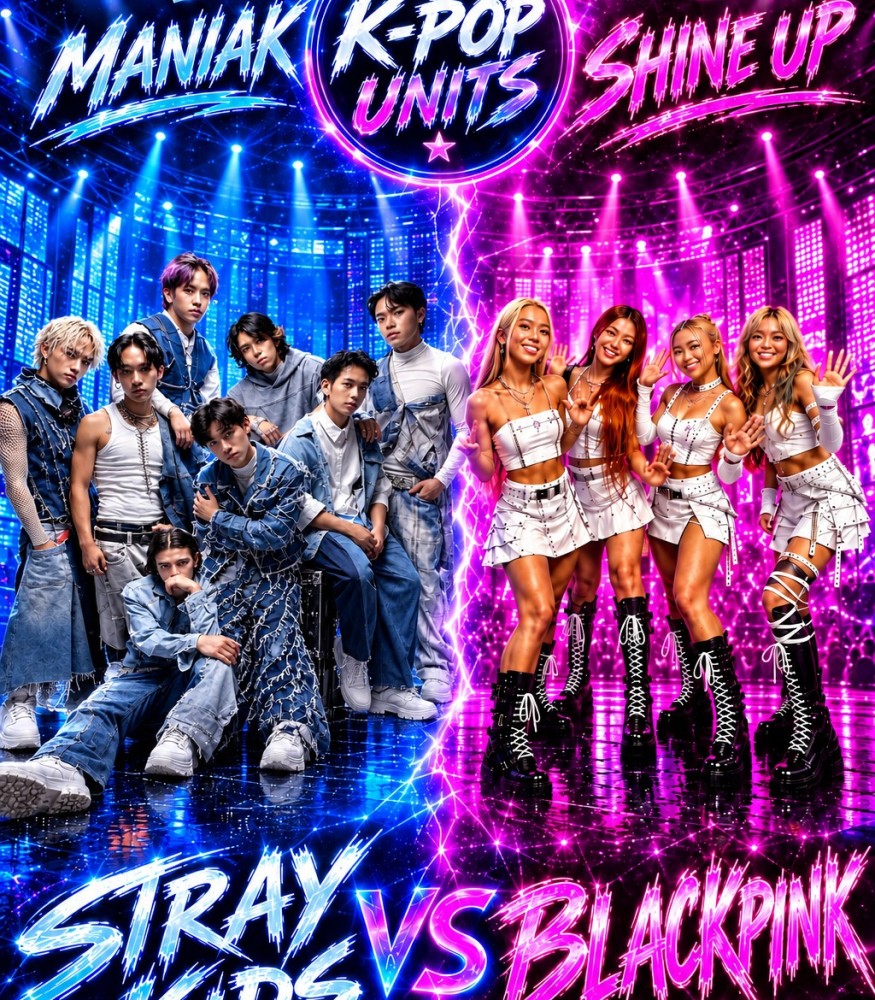 MANIAK vs SHINE UP - K POP UNITS
