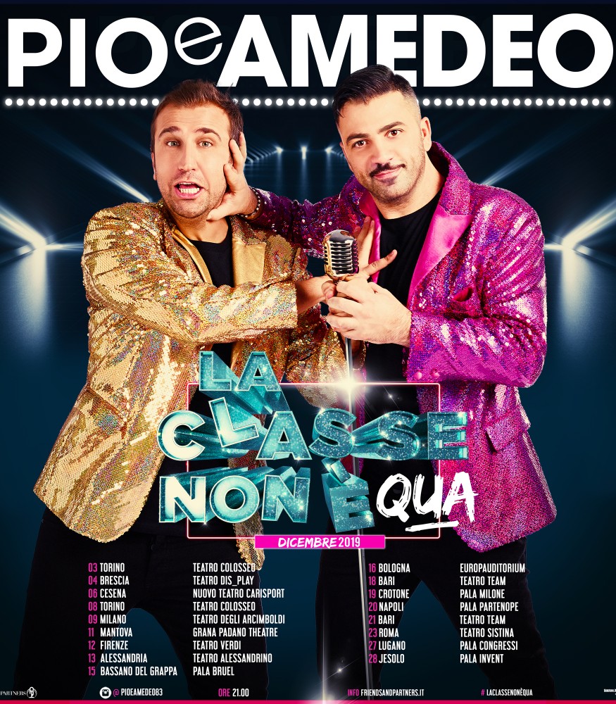 PIO E AMEDEO in LA CLASSE NON E' ACQUA