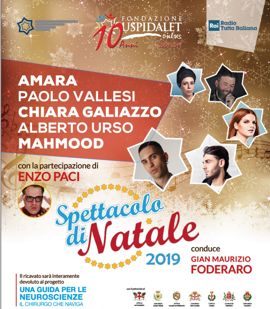 SPETTACOLO DI NATALE FONDAZIONE USPIDALET