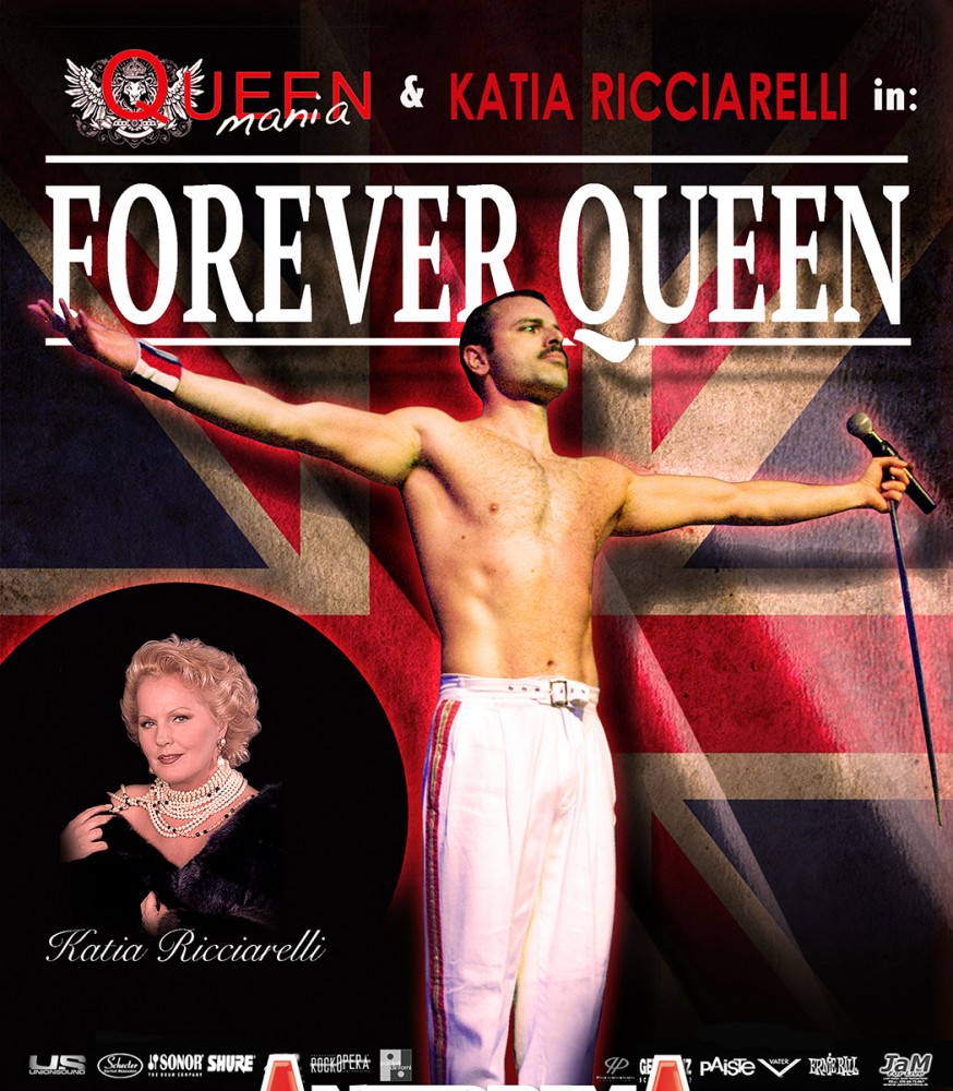 FOREVER QUEEN + KATIA RICCIARELLI