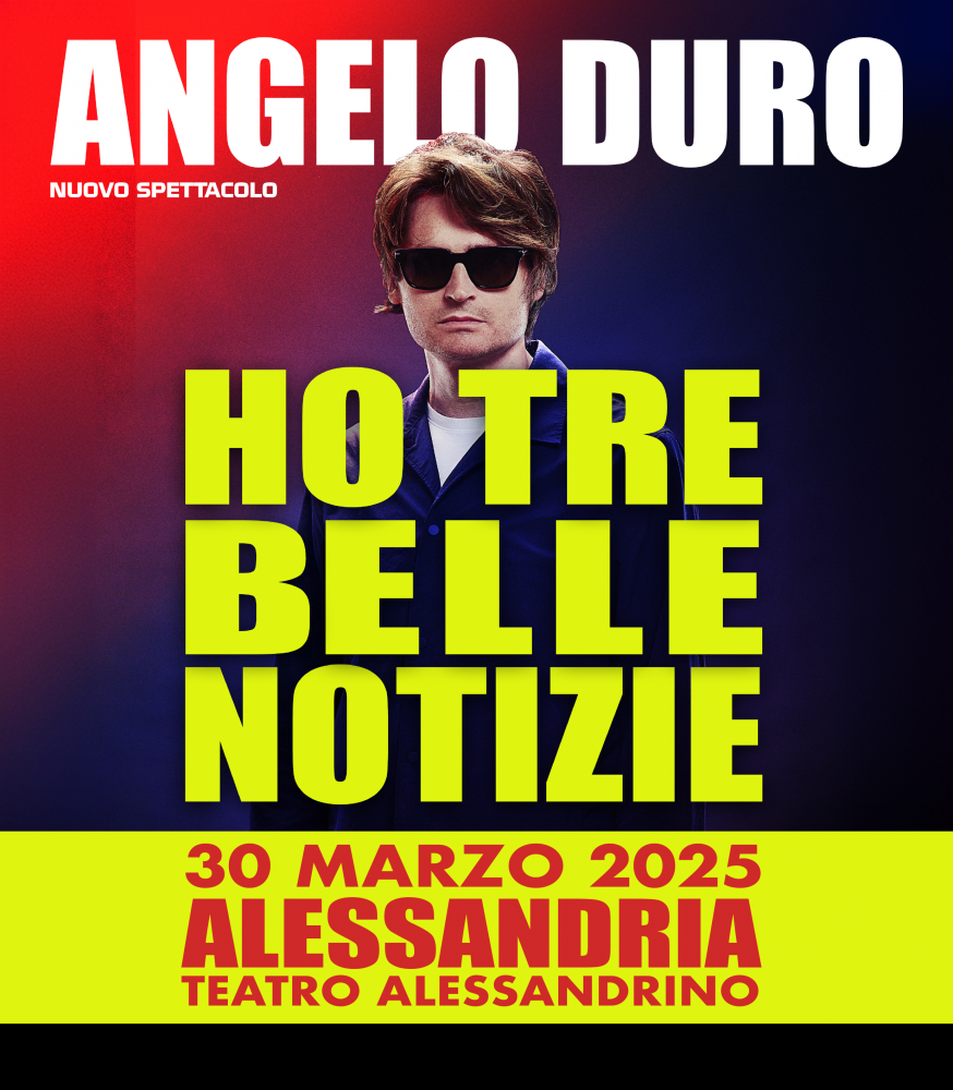 ANGELO DURO - HO TRE BELLE NOTIZIE